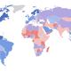 Illustration for article titled A map of the world's happiest (and least happiest) countries